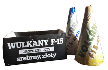 WULKAN 4M 30-40 sek MIX EFEKTÓW DO WYBORU